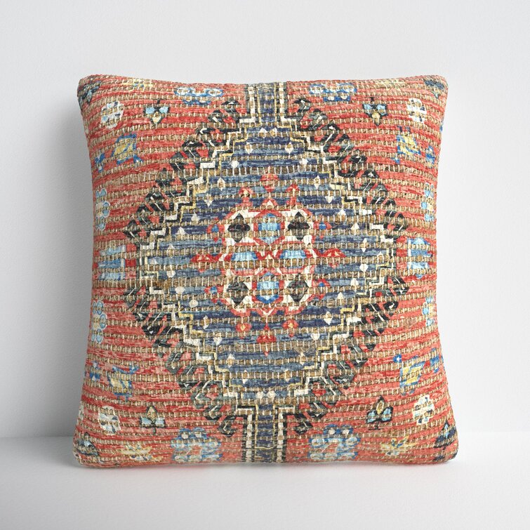 Vince Embroidered Throw Pillow